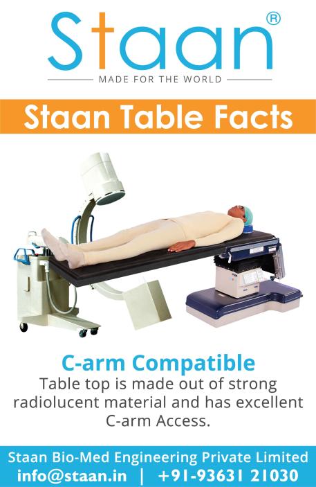 C-arm Compatible Staan Operating Tables